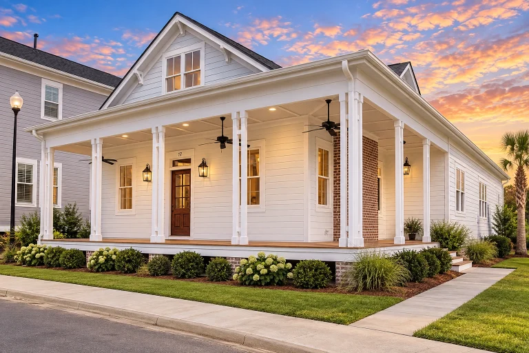 Cabin House Plans 7 15-1071 HOUSE PLAN - Low Country Home Plan - 3-Bed, 2-Bath, 2,120 SF