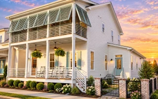 15-1082 HOUSE PLAN - Charleston Home Plan - 3-Bed, 2.5-Bath, 2,395 SF