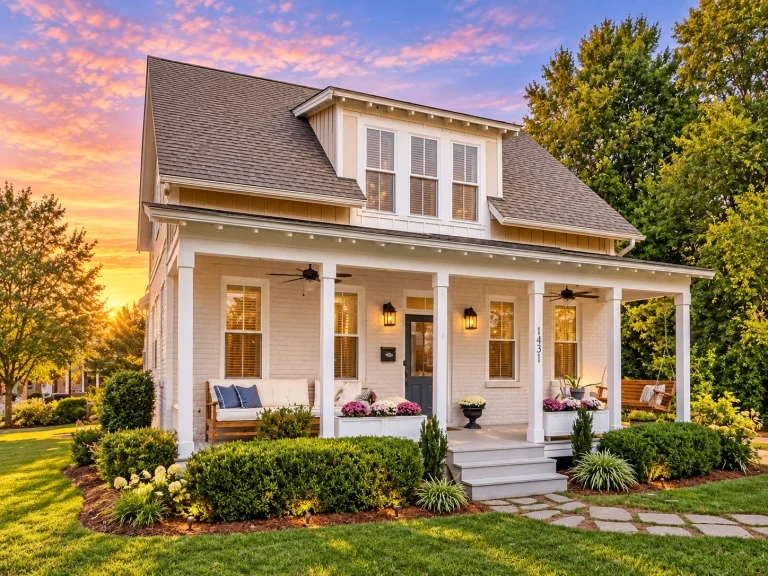 15-1725 HOUSE PLAN - Cottage Home Plan - 2-Bed, 2.5-Bath, 1,887 SF
