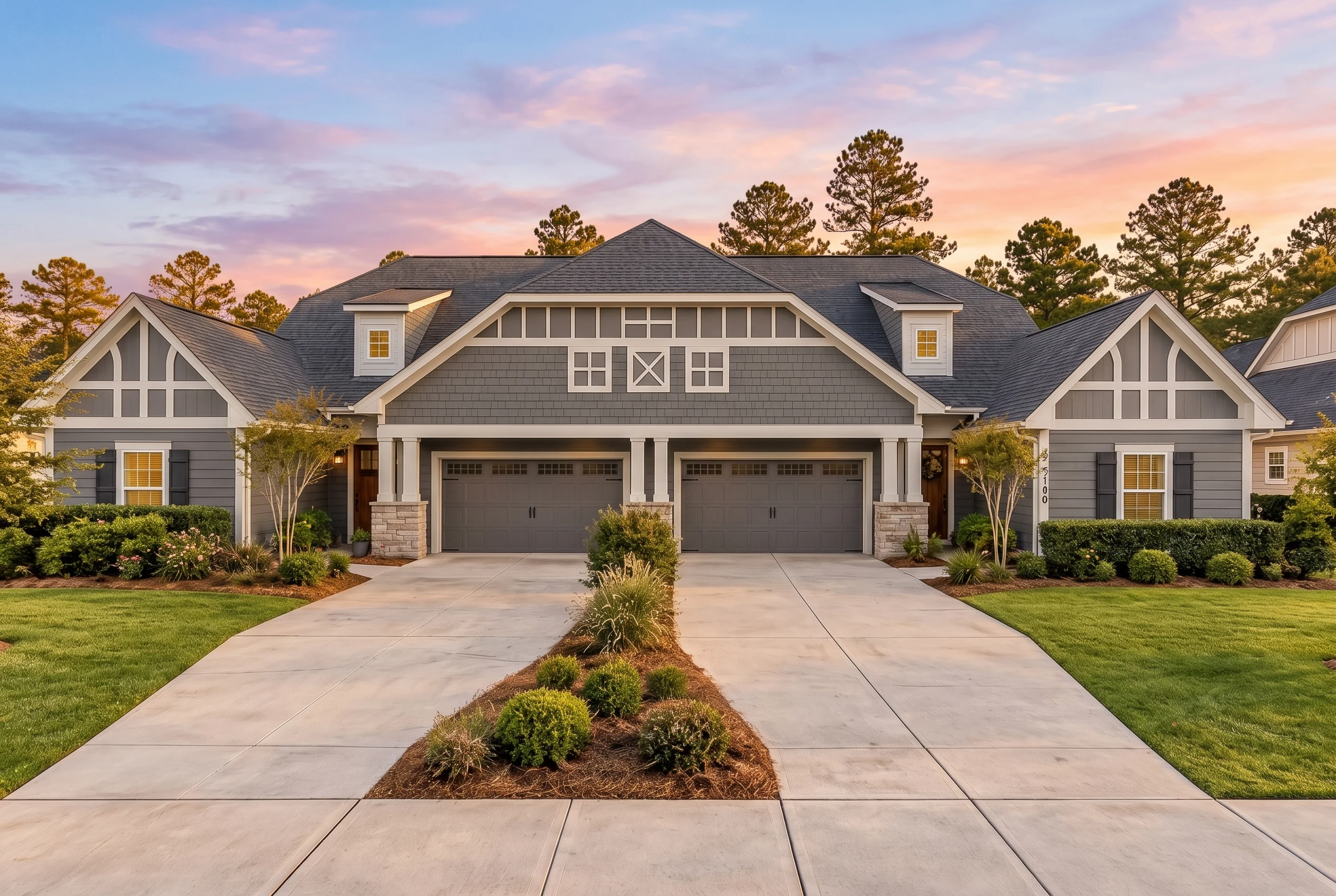 Plan  11-1773 – Oregon Trail |  Traditional Craftsman – 3-Bed, 2-Bath, 1,829 SF - Warm Charcoal, AI-generated exterior concept